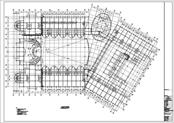 某地2层框架结构酒店全套结构施工图-图二