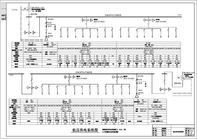 一套实用的商务大楼电气平面及系统图（全集）_图1