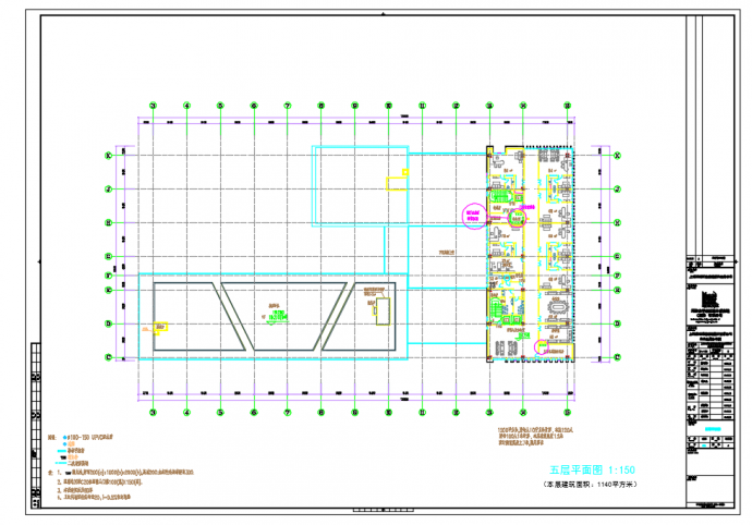某城投自用办公楼电气设计施工CAD图纸_图1