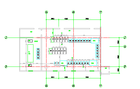 10KV配电系统电气设计CAD图纸-图一