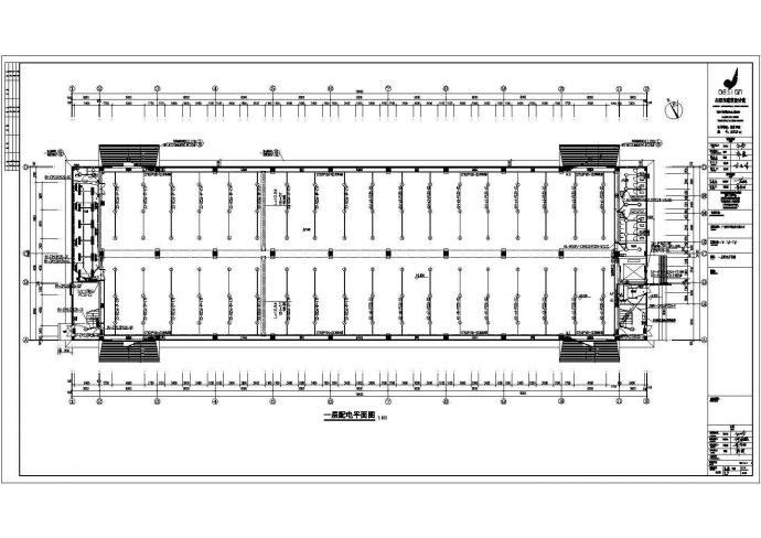 某三层框架结构厂房电气设计施工图_图1