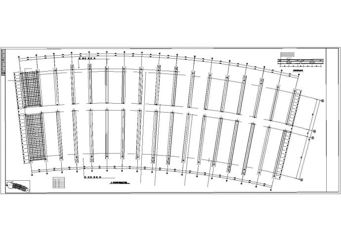 某地大型会展中心桁架结构设计详图_图1