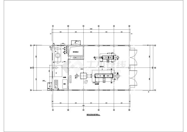 10T/H蒸汽锅炉房工艺设计施工图纸-图二