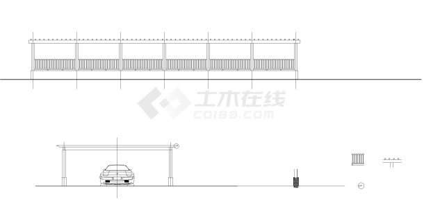 某棚户区改造（河畔安置区）建设项目初设景观图纸-图二