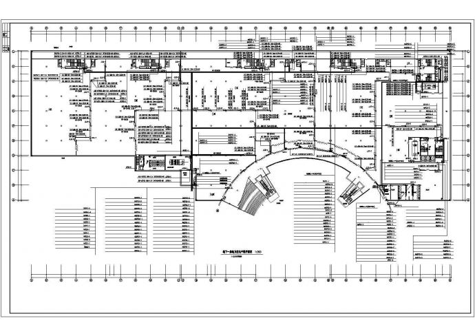 某地大型地下商场电气施工全套图纸_图1