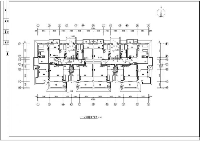 某六层公寓楼强弱电设计全套施工图_图1