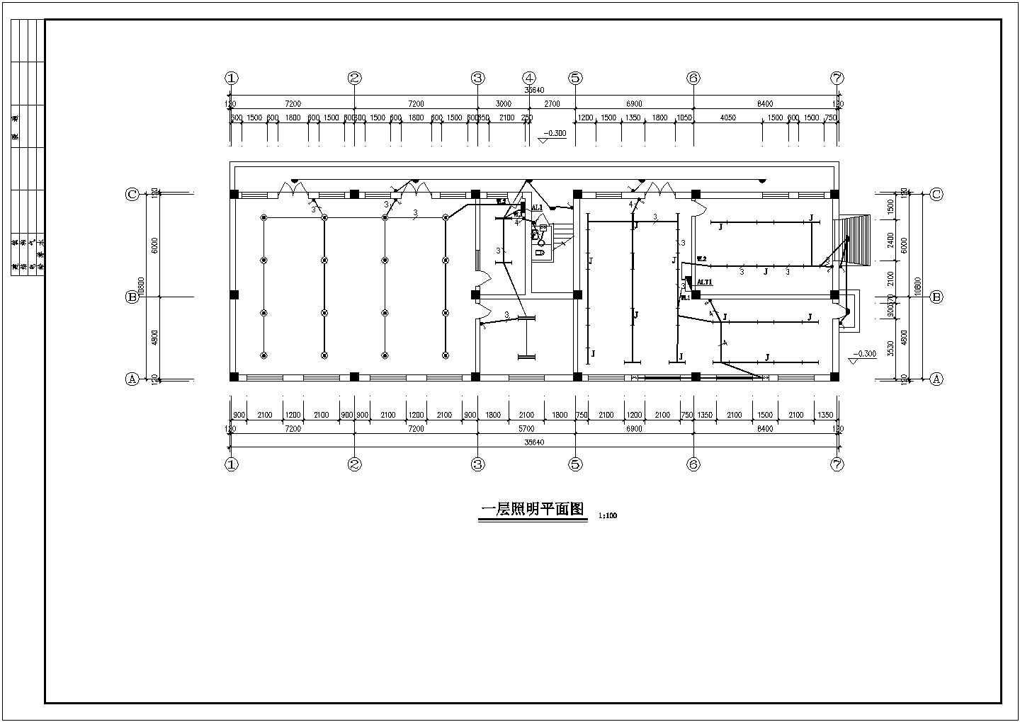 锅炉房水泵房配电室全套电气设计施工CAD图