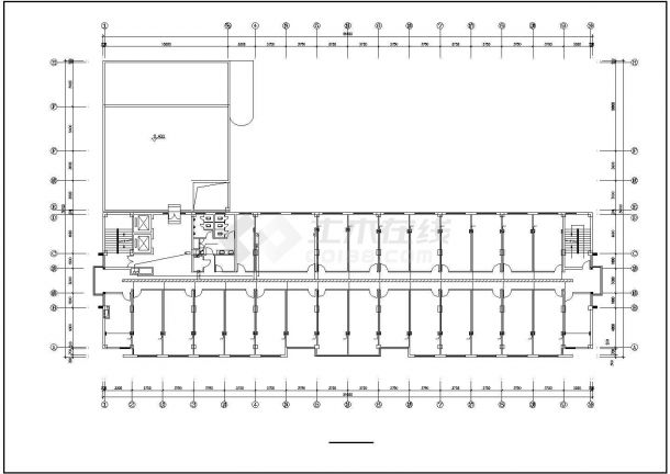 十分详细的一套教学楼建筑工程电气施工图纸-图二