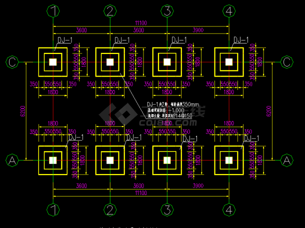 设备间管理服务用房建筑及结构设计图纸-图二