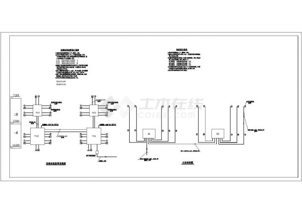 某网点全套电气设计施工CAD图纸-图一