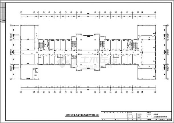 办公及教学楼全套电气设计施工CAD图纸-图一