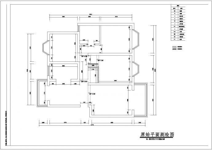 某地区室内装修cad设计方案图纸_图1