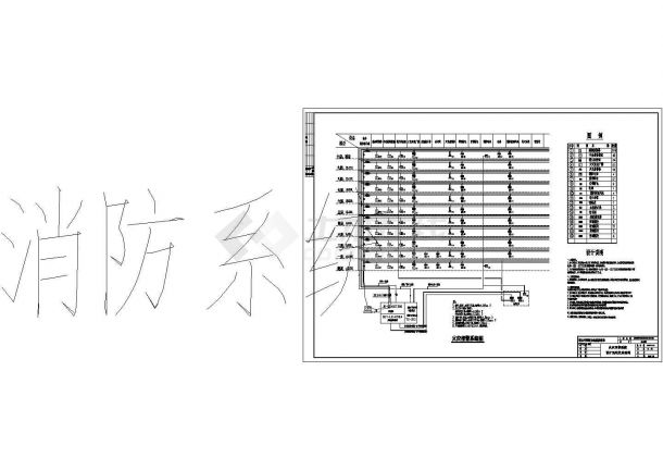 办公楼电气设计施工CAD全套图纸方案-图一