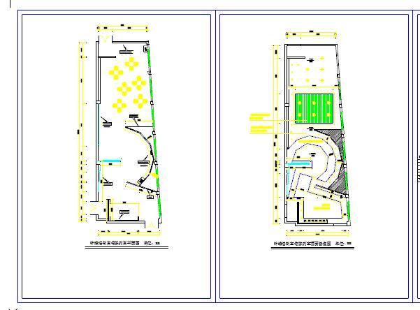 钟埭社区平安宣传展示馆建筑设计施工图（含效果图）_图1
