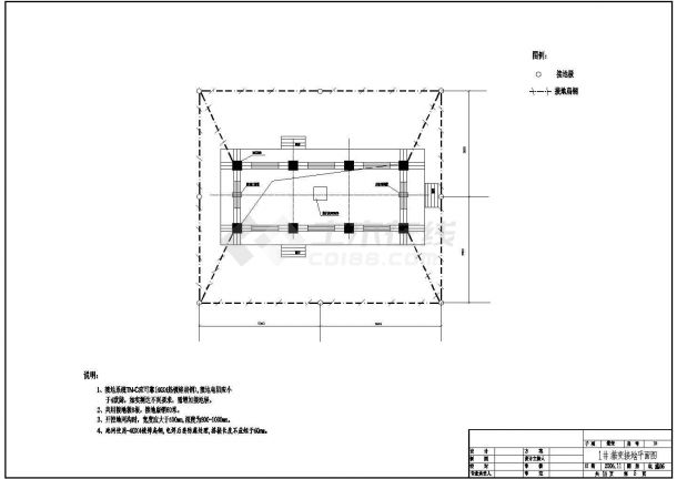 630KVA、800KVA绿地箱式变压器施工CAD设计图纸-图二