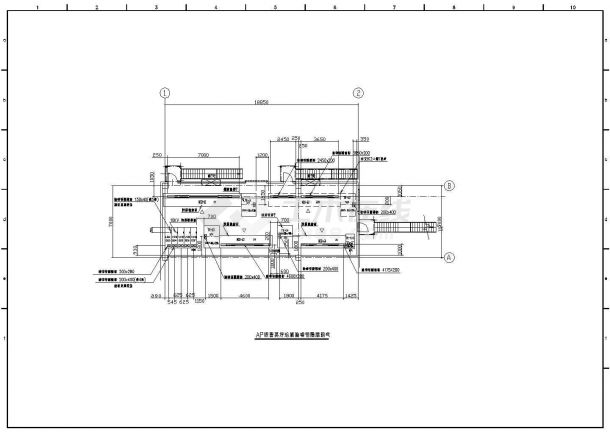 日资厂房变电所设计施工CAD方案图纸-图二
