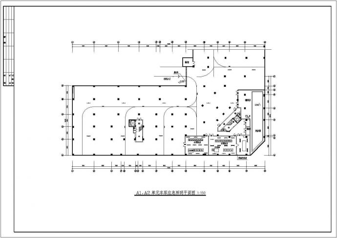 某地区天印小区(23)号住宅楼电气设计cad施工图_图1