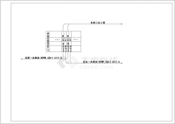 某工程10KV配电全套电气设计方案图纸-图一