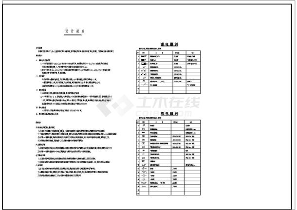 某地区安置房单体住宅楼电气设计cad施工图-图二