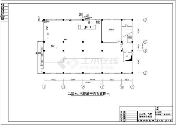 某五层制剂车间空调通风设计施工图纸-图一