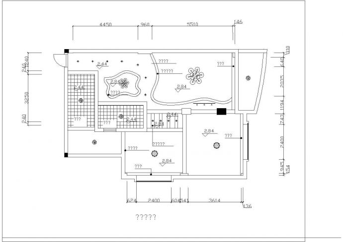 惠誉花园家装设计详细完整的cad图纸_图1