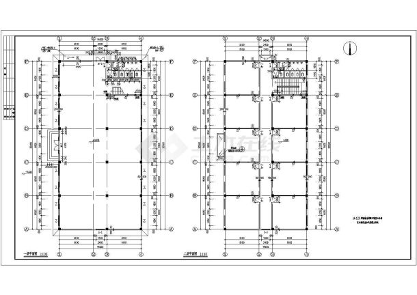 河北省某二层办公楼建筑设计施工图-图二