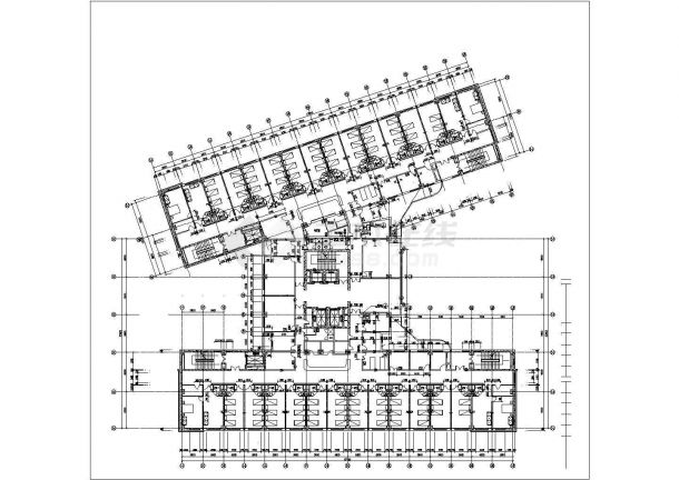 某地川西民居风格的商业街建筑施工图（全套）-图二