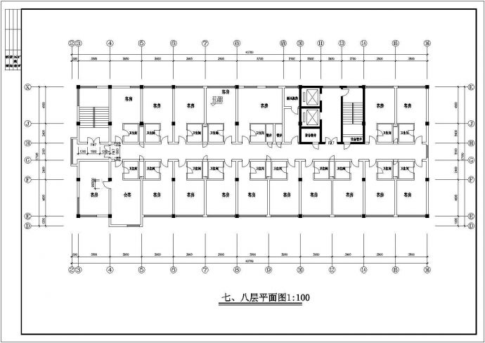 某综合楼建筑结构设计CAD施工图_图1