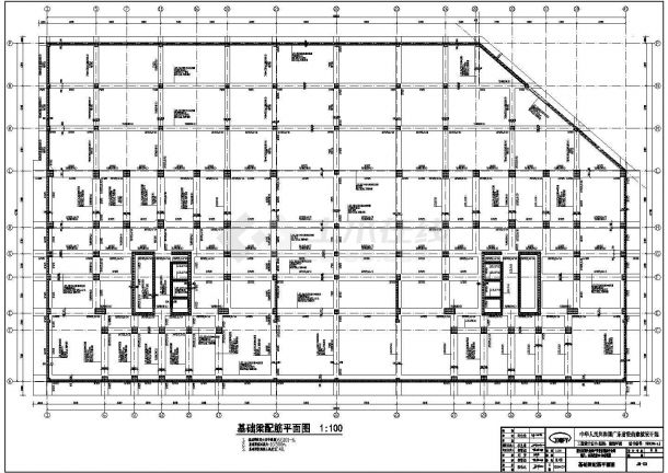 广西百色市29层剪力墙结构商住公寓楼全套结构施工图-图二