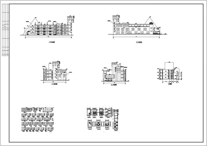 某地幼儿园建筑规划设计方案及总平图_图1
