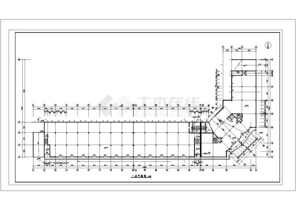 某地花架与木亭建筑设计施工图（共3张）-图二