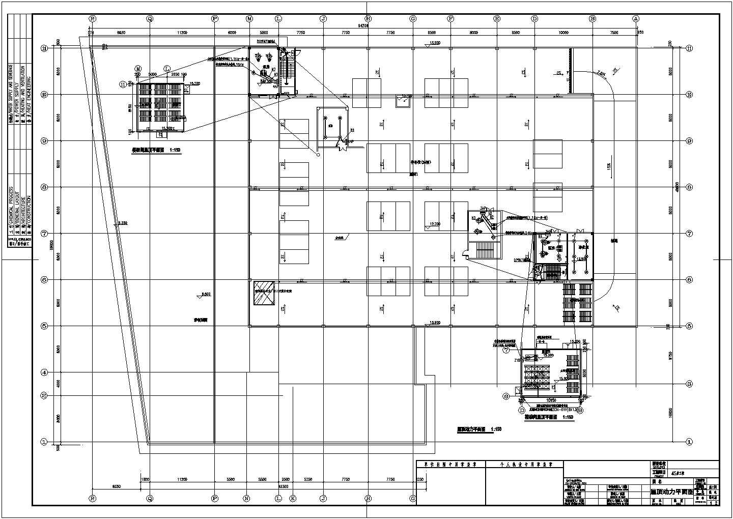 宁波市某地区4S店建筑电气设计全套图纸