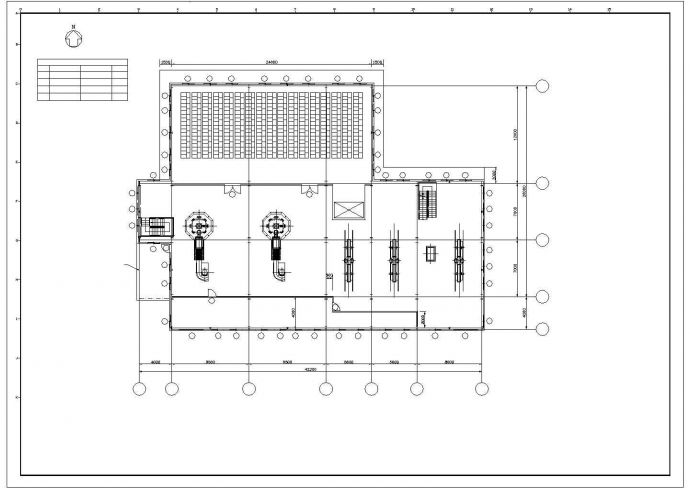 钢结构工程设计施工CAD方案详细图_图1