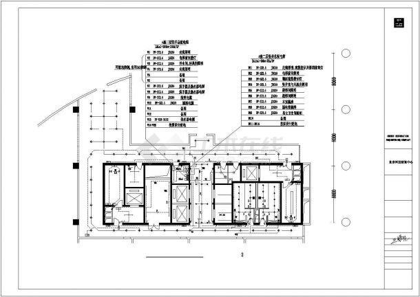 某地区科技财富中心电气设计方案图-图二