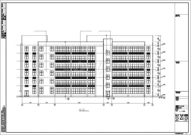 [安徽]某3层医疗中心建筑设计施工图纸-图一
