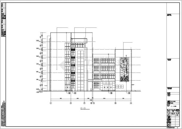 [安徽]某3层医疗中心建筑设计施工图纸-图二