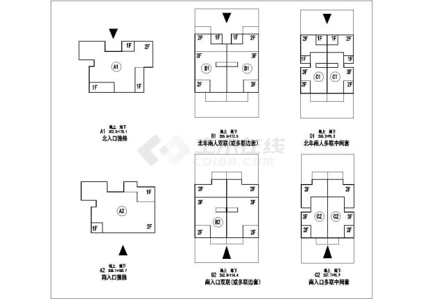 某大型别墅住宅小区总平面建筑规划方案图-图二