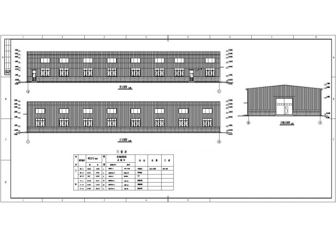 新疆某18米跨门式钢架厂房结构设计图_图1