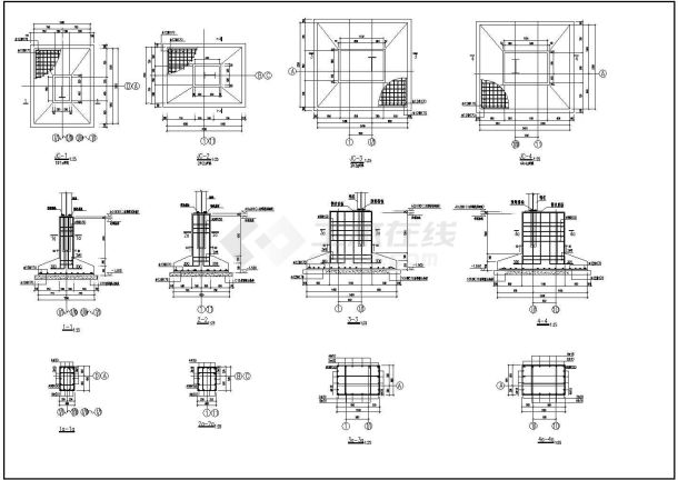 某地20x60m单层钢结构厂房结构施工图-图二