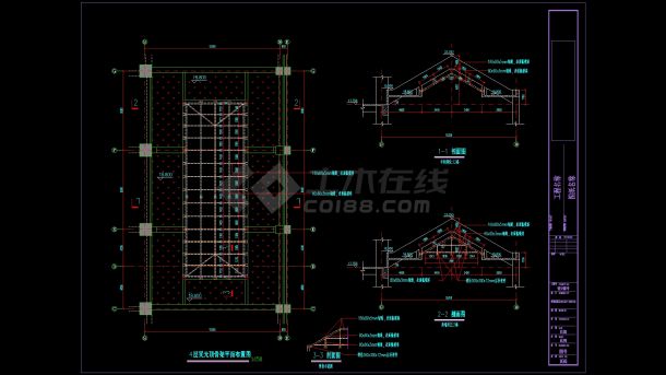 [深圳]某豪华五星级酒店大堂施工图纸（含效果）-图二