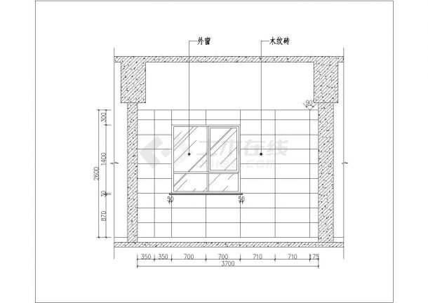 某地某酒店豪华家装建筑设计施工图-图一