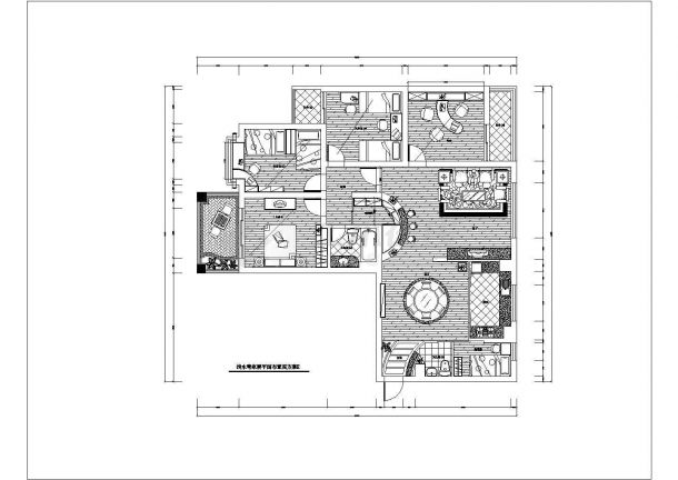 某地区多种家居装饰CAD施工建筑图-图二