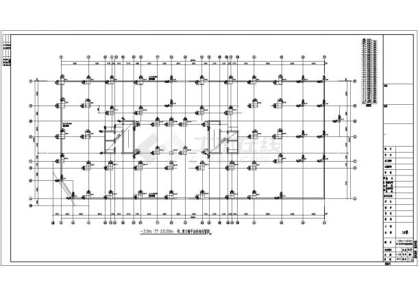某地28层框架剪力墙结构住宅全套结构施工图-图二