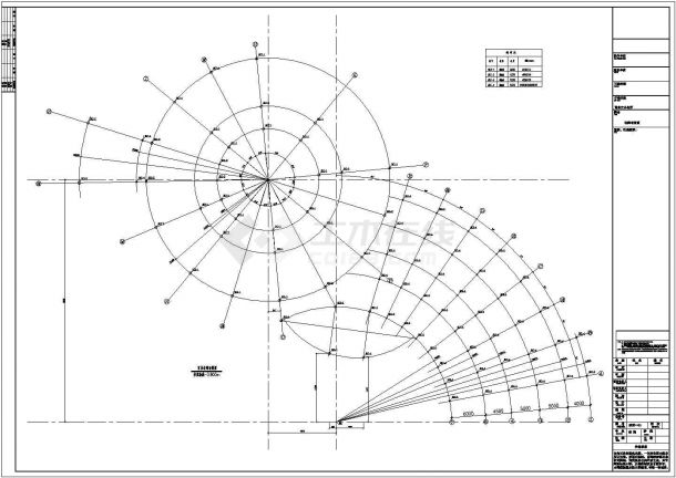 某地2层钢框架结构高尔夫会所结构施工图-图二