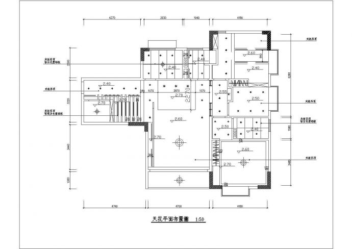 某城市多层样板房装饰CAD建筑图_图1