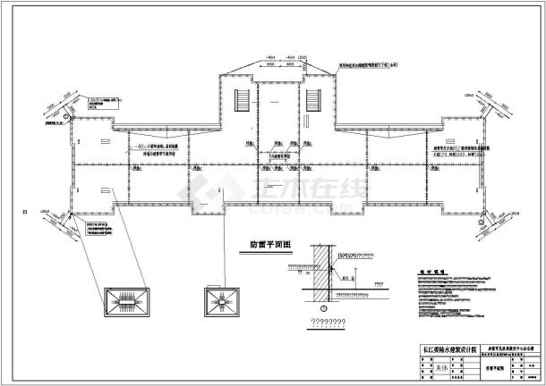 某地区1号公共建筑电气方案设计cad施工图-图一