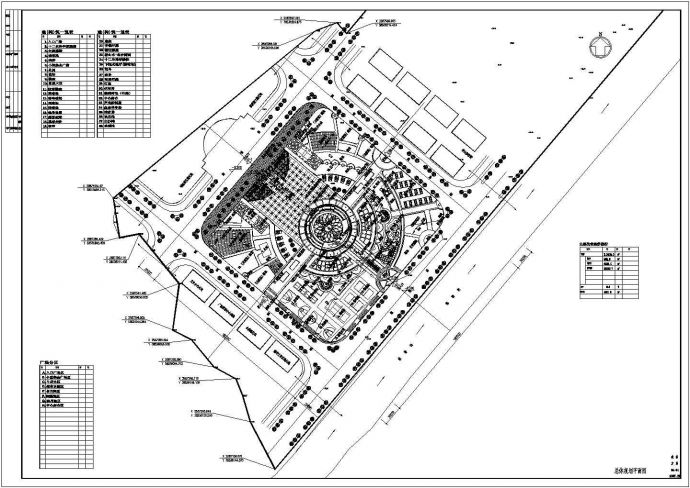 园林景观工程文化广场规划设计方案说明图_图1