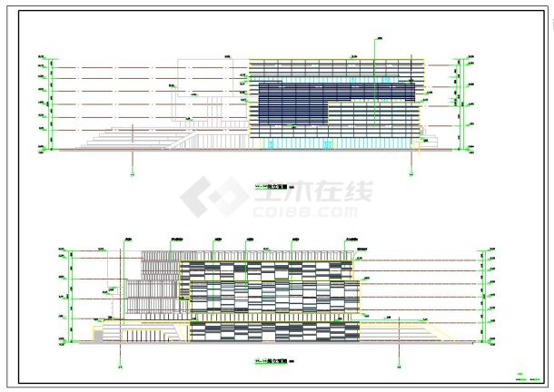 科技文化广场（培训中心、市民活动中心、科技馆）建筑施工图-图二