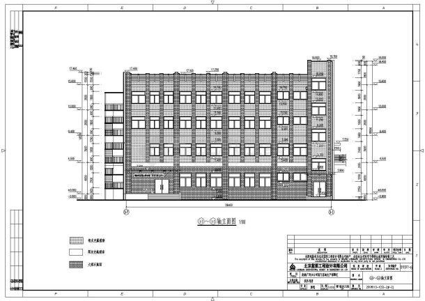 四层框架结构机务用房结构施工图（含建筑设计）-图一