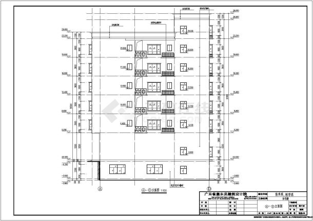 七层框架结构住宅楼建筑施工图（含地下室）-图二